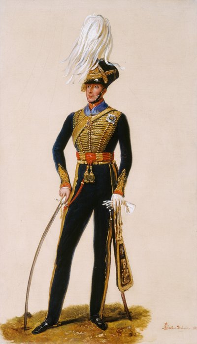 Il tenente generale Sir Thomas Downman (1776-1852) KCH Royal Horse Artillery, c.1832 da Alexandre Jean Dubois Drahonet